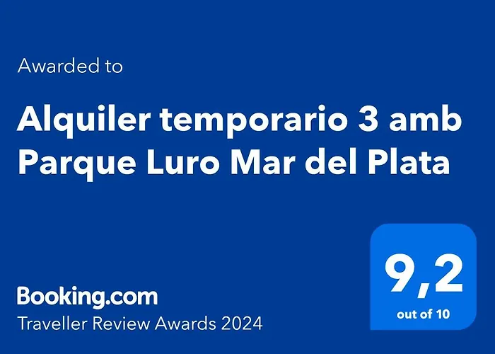 Alquiler Temporario 3 Amb Parque Luro Mar Del Plata